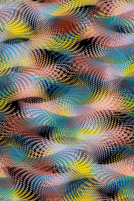 抽象男装印花华亿平台图片