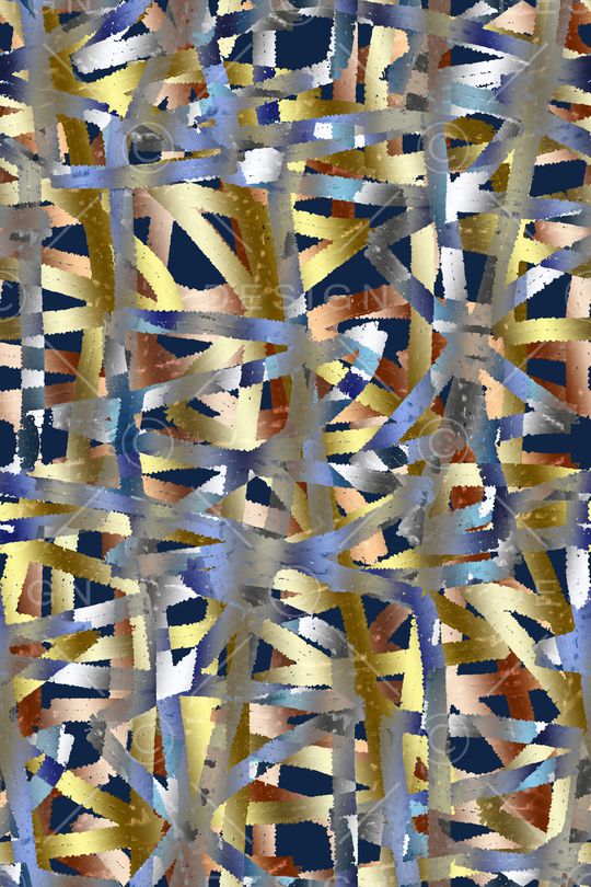 抽象男装印花华亿平台图片