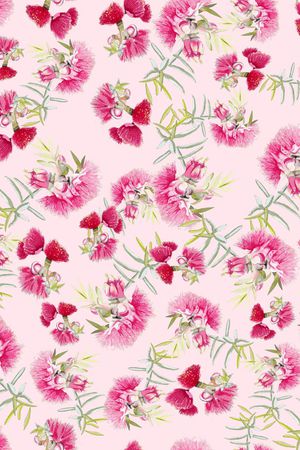 小清新印花华亿平台图片