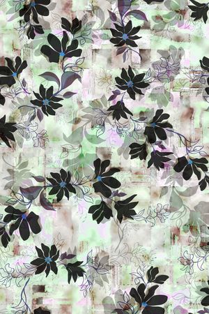 绿植树叶印花华亿平台图片