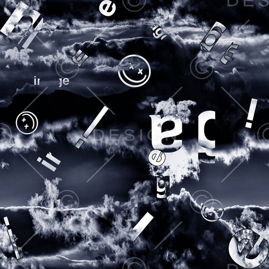 字母印花华亿平台图片