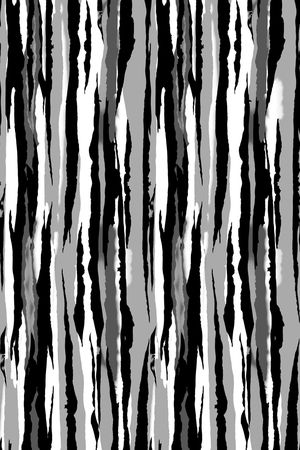 黑白条纹印花华亿平台图片