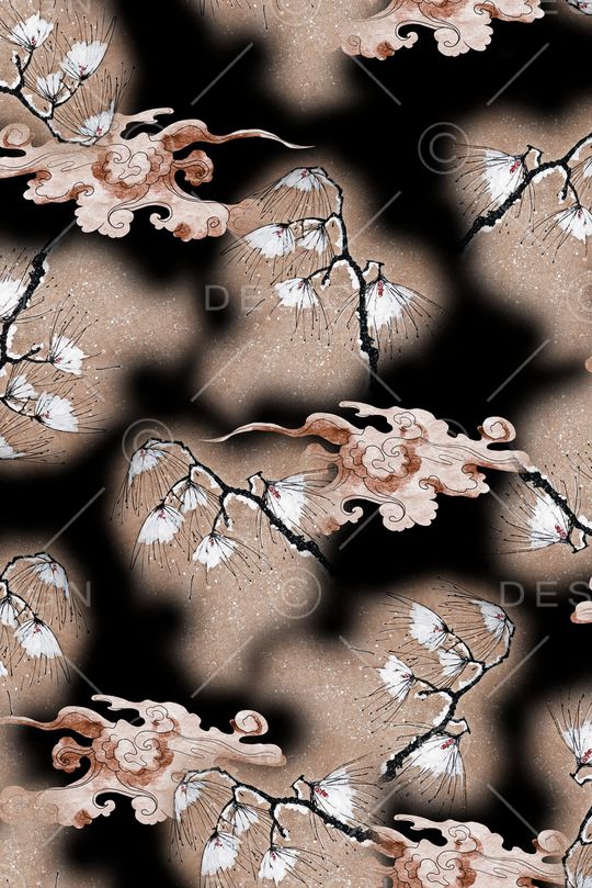 连衣裙印花华亿平台图片