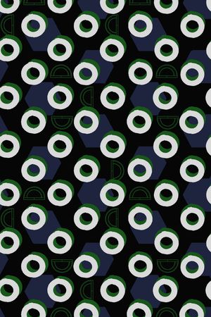 几何印花华亿平台图片