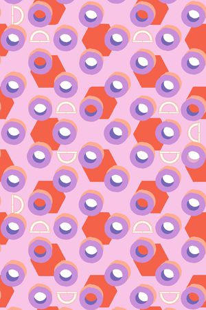 几何印花华亿平台图片