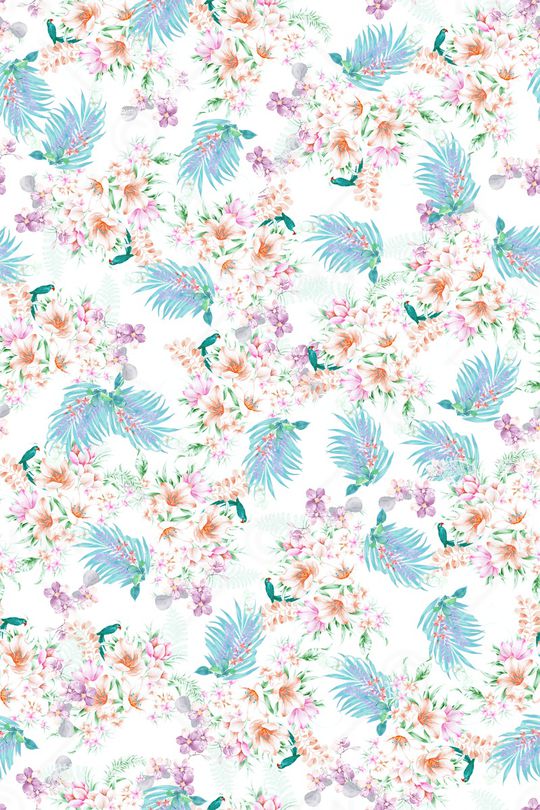 绿植树叶印花华亿平台图片