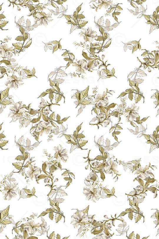 绿植树叶印花华亿平台图片