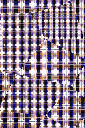 格子印花华亿平台图片