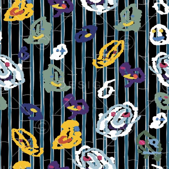 格子印花华亿平台图片