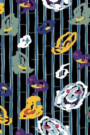 格子印花华亿平台图片