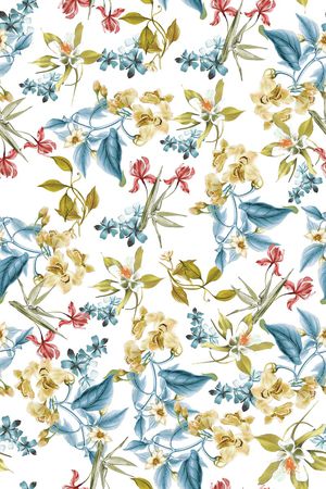 绿植树叶印花华亿平台图片