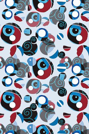 几何印花华亿平台图片