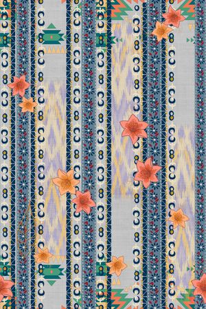 几何印花华亿平台图片