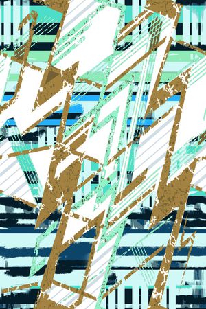 几何印花华亿平台图片