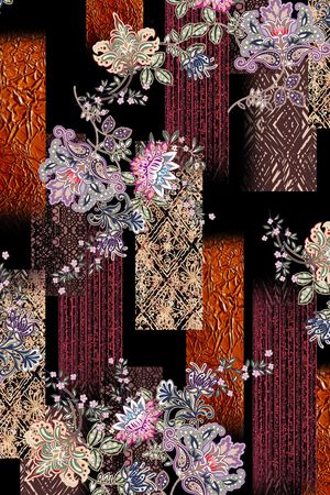 几何印花华亿平台图片