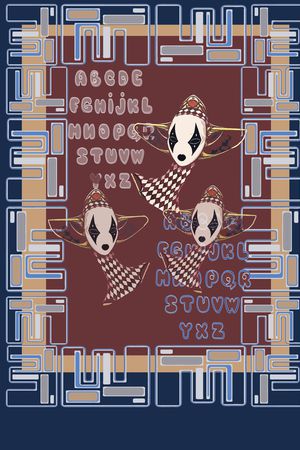 字母印花华亿平台图片