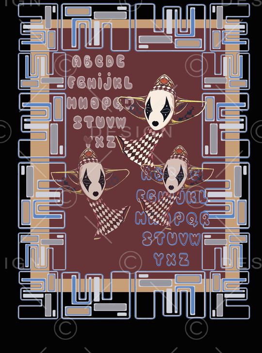 字母印花华亿平台图片