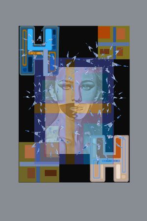 字母印花华亿平台图片