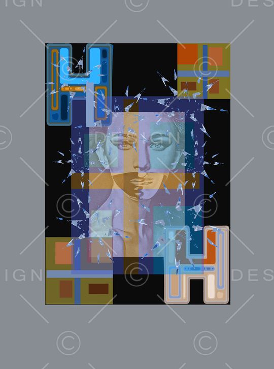 字母印花华亿平台图片