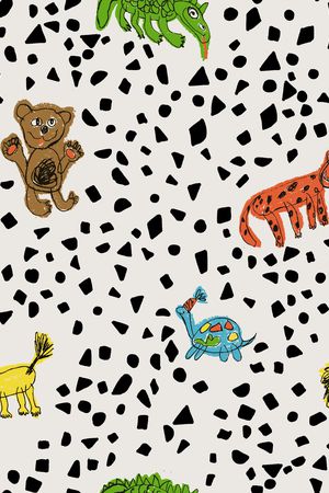 抽象印花华亿平台图片