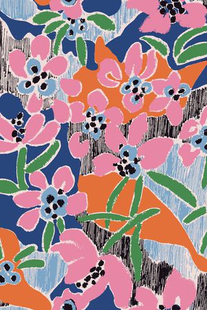 抽象印花华亿平台图片