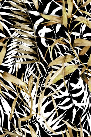 绿植树叶印花华亿平台图片