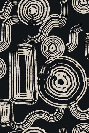 线条印花华亿平台图片