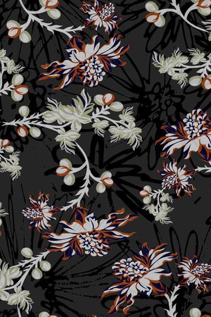 绿植树叶印花华亿平台图片