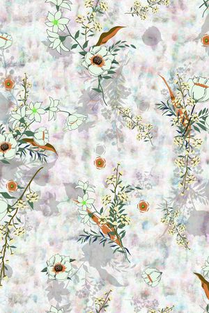 绿植树叶印花华亿平台图片