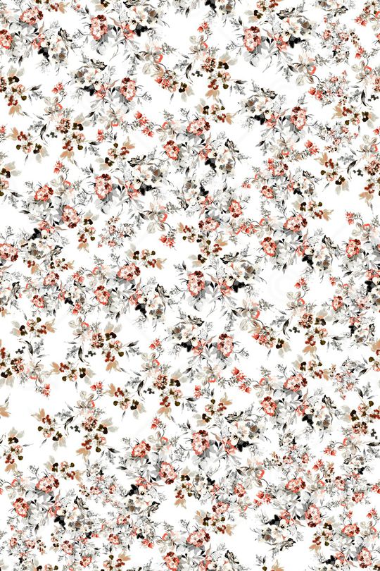 绿植树叶印花华亿平台图片