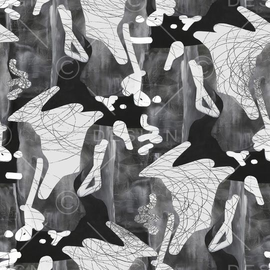 线条印花华亿平台图片