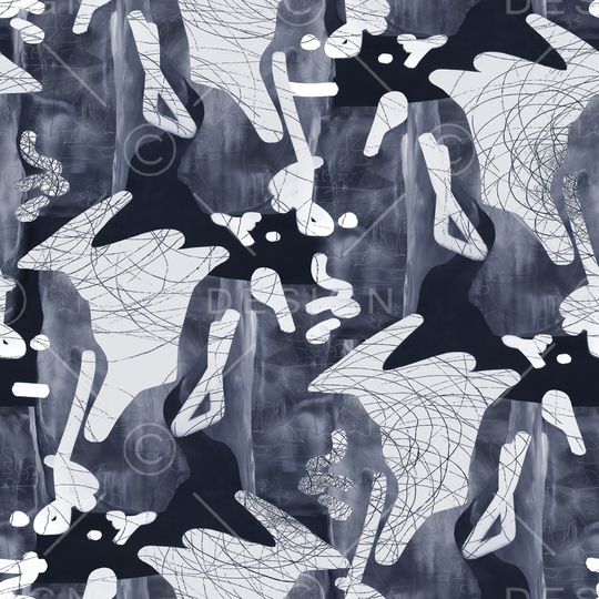 线条印花华亿平台图片