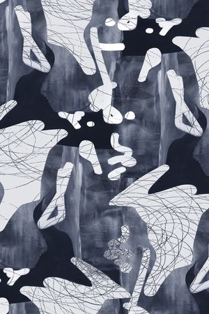 线条印花华亿平台图片