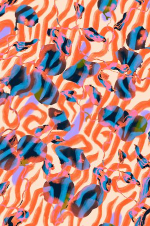 几何印花华亿平台图片