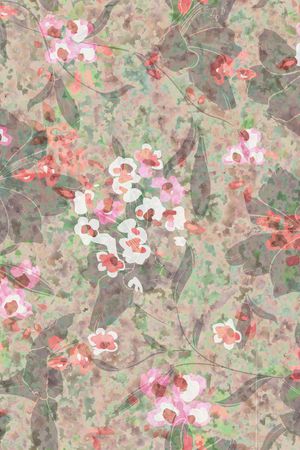 绿植树叶印花华亿平台图片