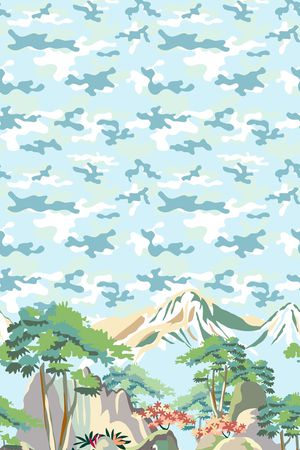 男装定位花印花华亿平台图片