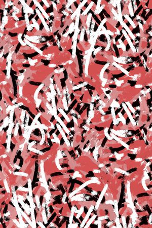 抽象男装印花华亿平台图片