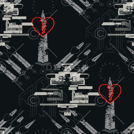 格子印花华亿平台图片