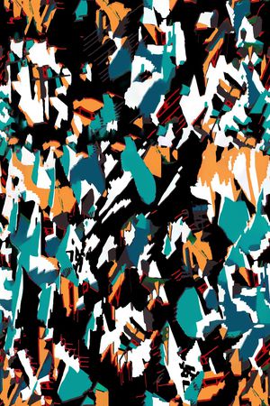 几何印花华亿平台图片