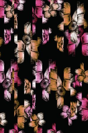 格子印花华亿平台图片