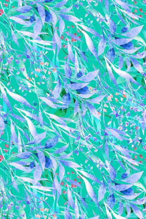 绿植树叶印花华亿平台图片