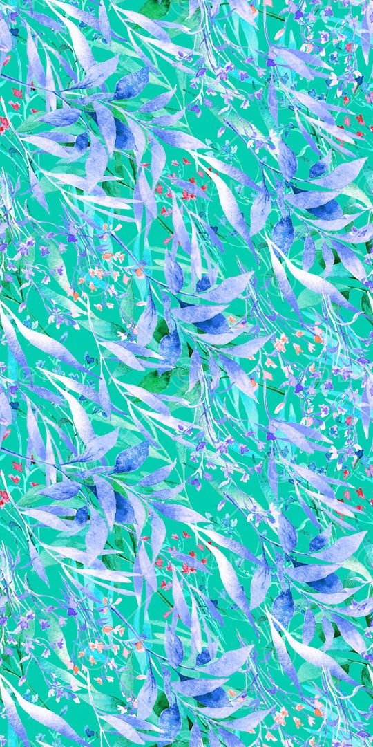 绿植树叶印花华亿平台图片