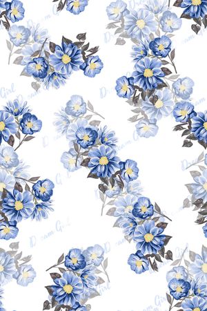 绿植树叶印花华亿平台图片