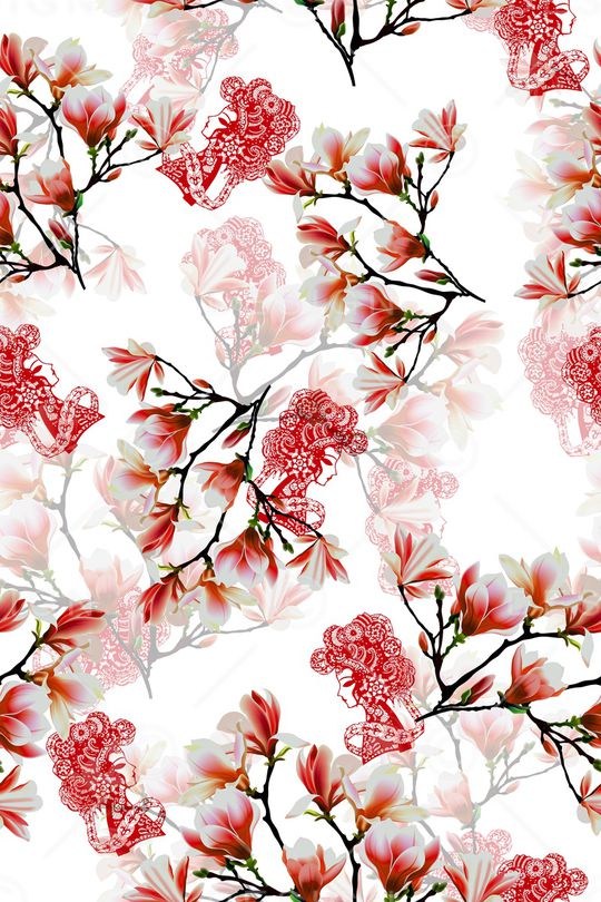 绿植树叶印花华亿平台图片