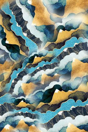 水彩印花华亿平台图片