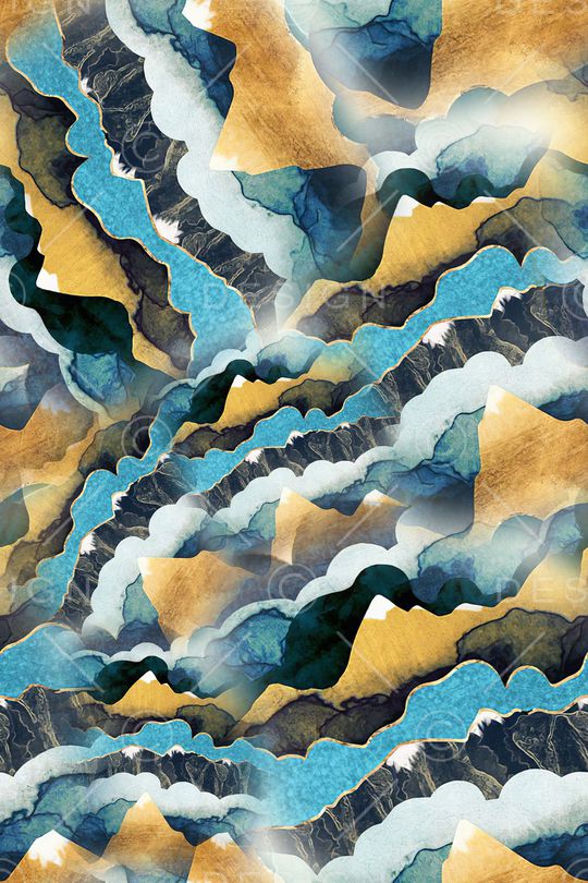 水彩印花华亿平台图片