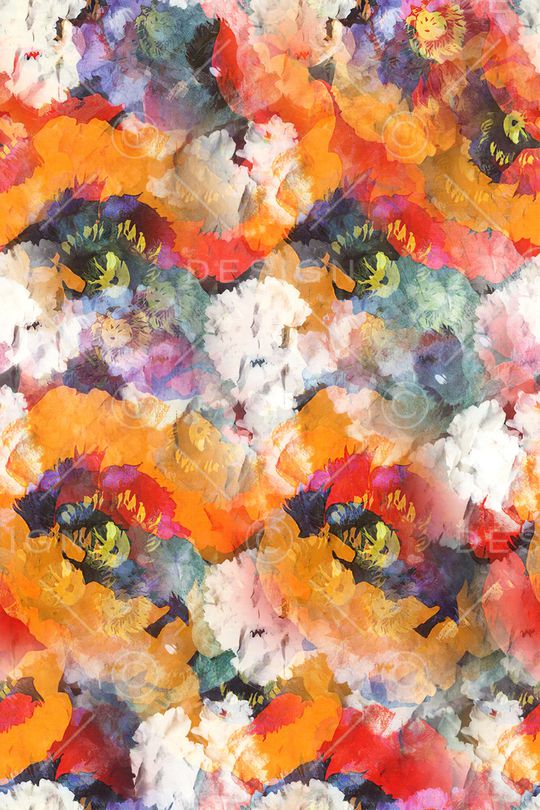 水彩印花华亿平台图片