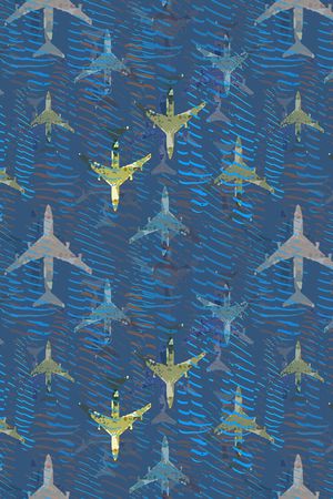 几何印花华亿平台图片