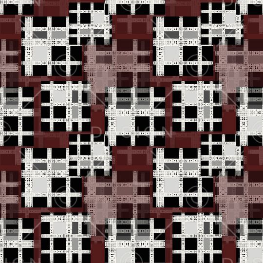 格子印花华亿平台图片