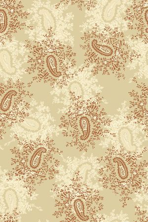 佩斯利印花华亿平台图片